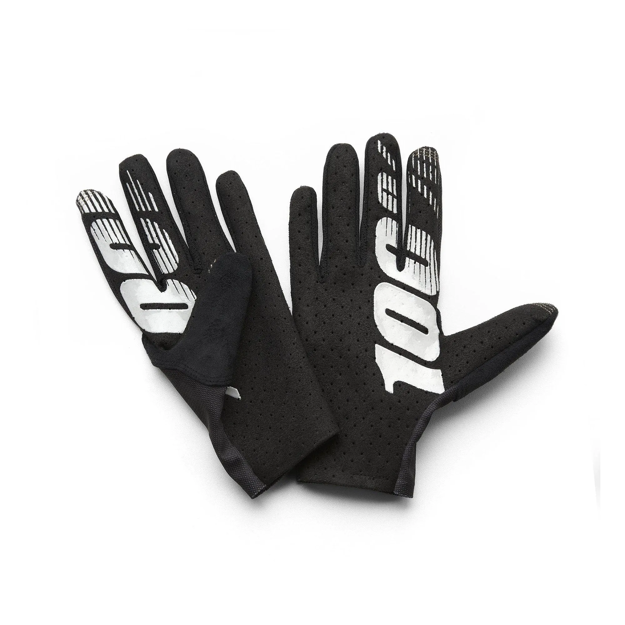 100% Celium Long Motorcycle Gloves for Mountain Bikes Black - 823698