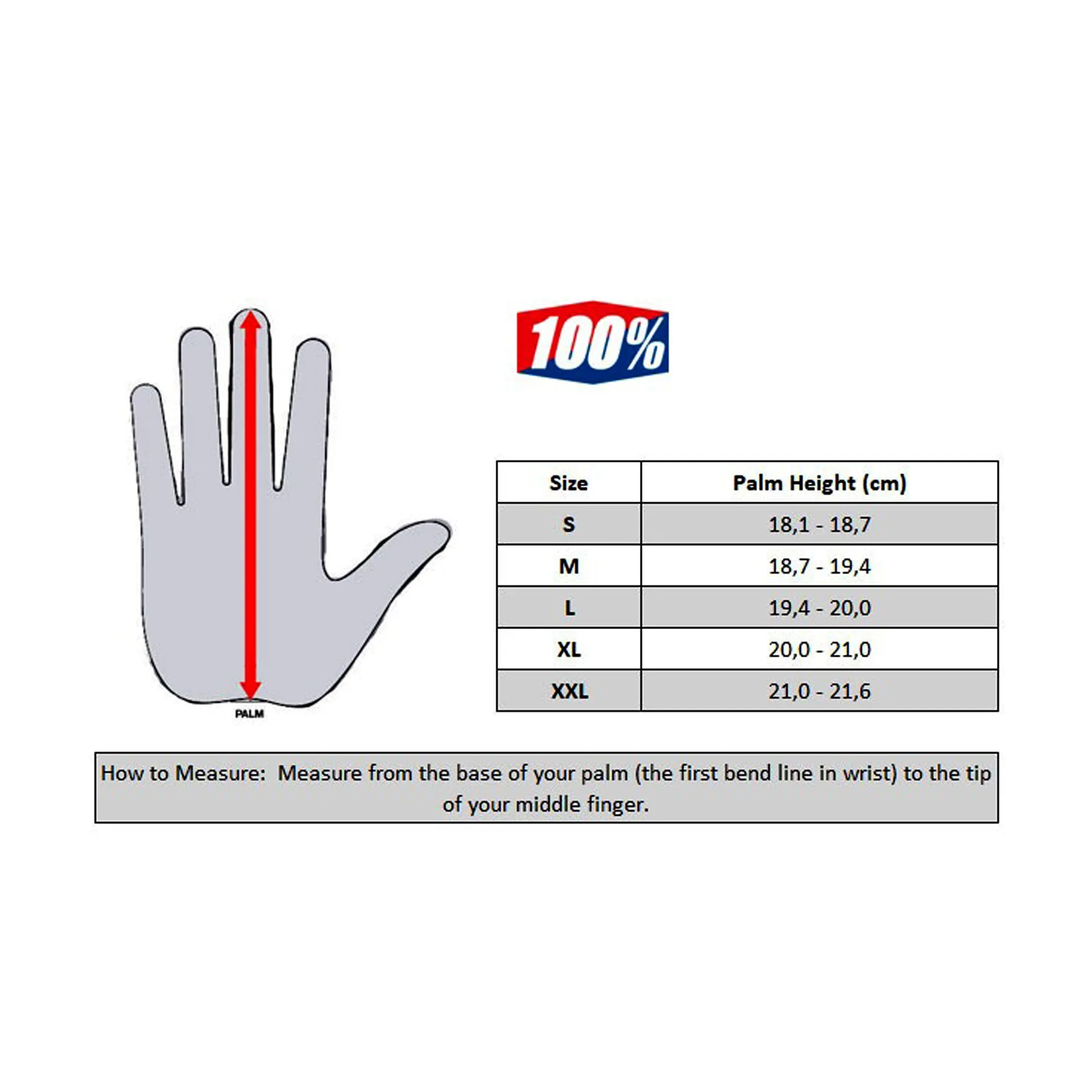 100% Celium Long Motorcycle Gloves for Mountain Bikes Black - 823698