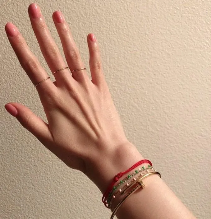 2pcs Adjustable Good Luck Red Wax Rope Bracelet