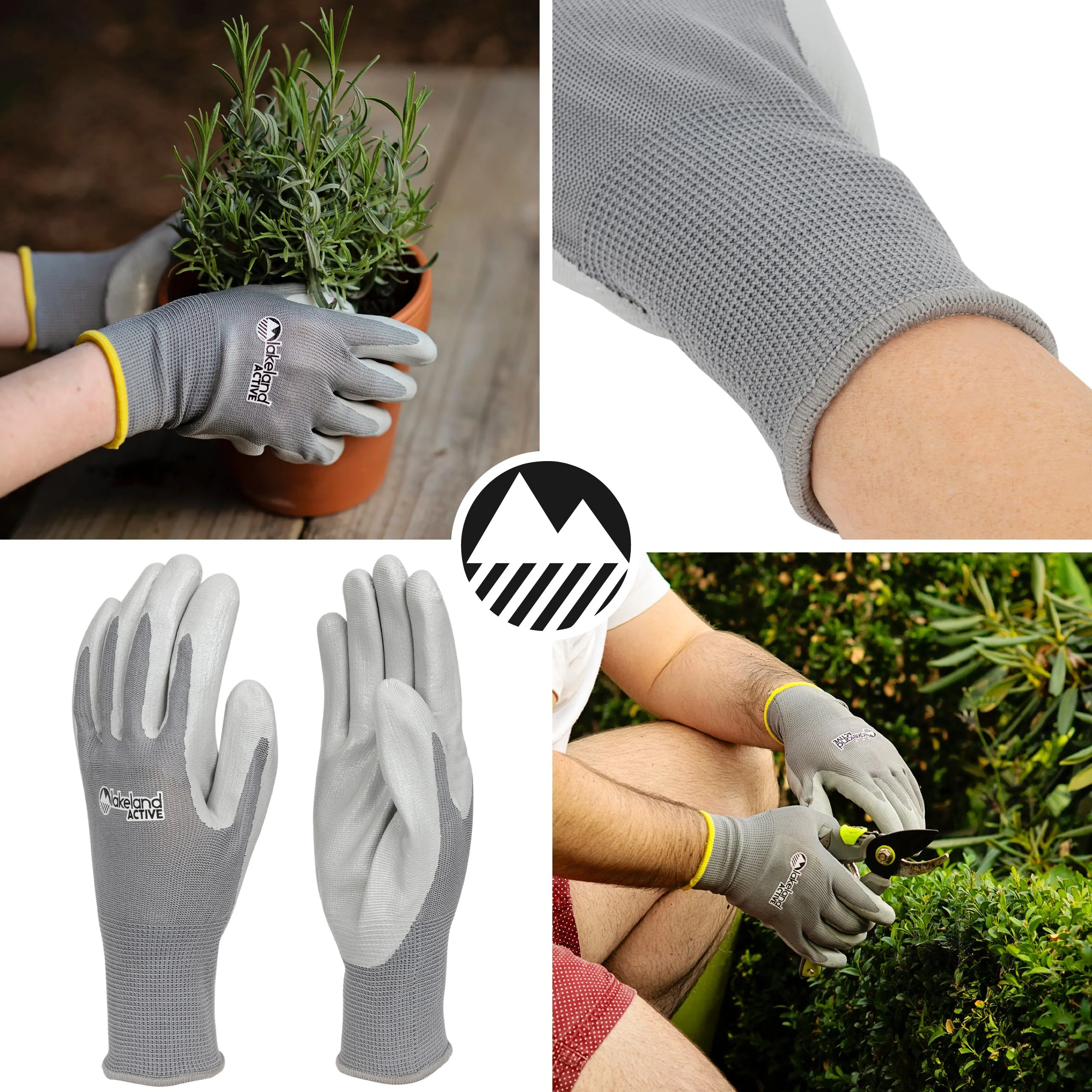 3 Pairs - Orton Weed & Seed Gardening Gloves