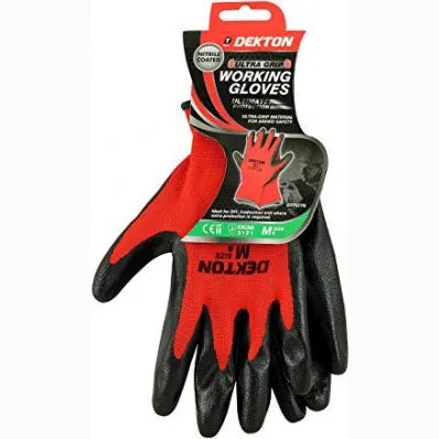 Dekton Ultra Grip Working Gloves Medium