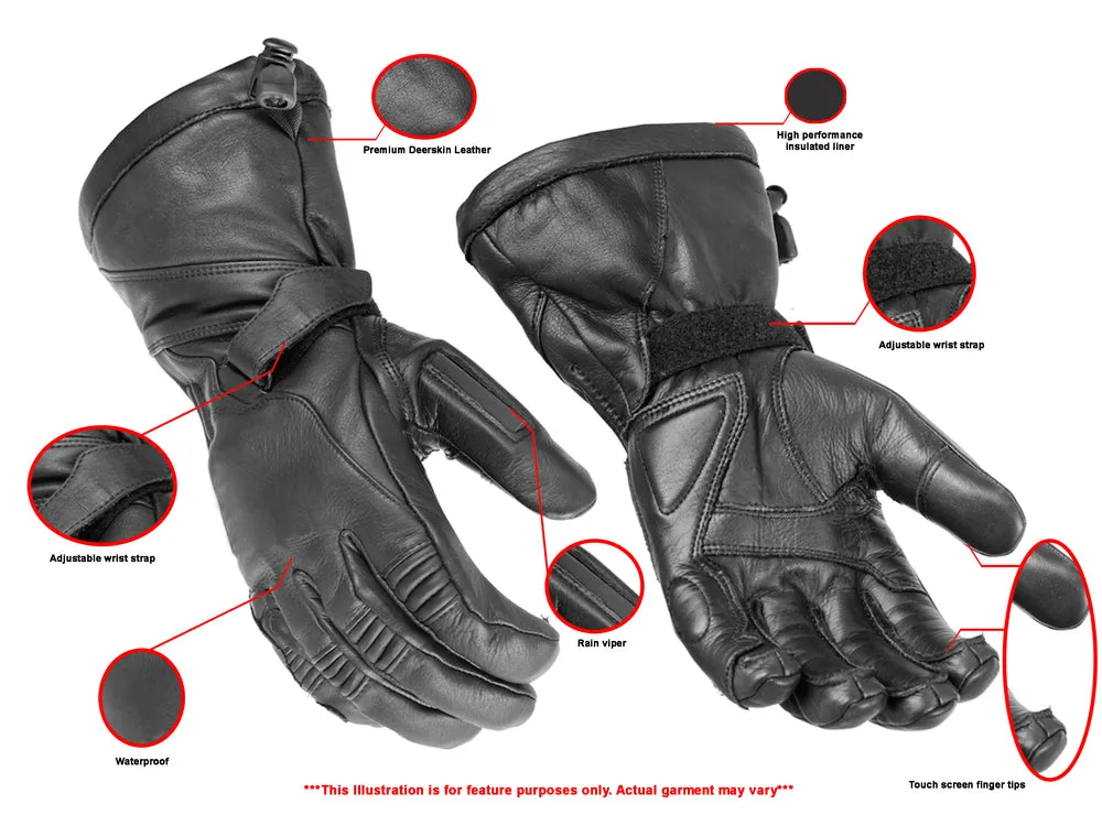 DS28 High Performance Deerskin Insulated Cruiser Glove