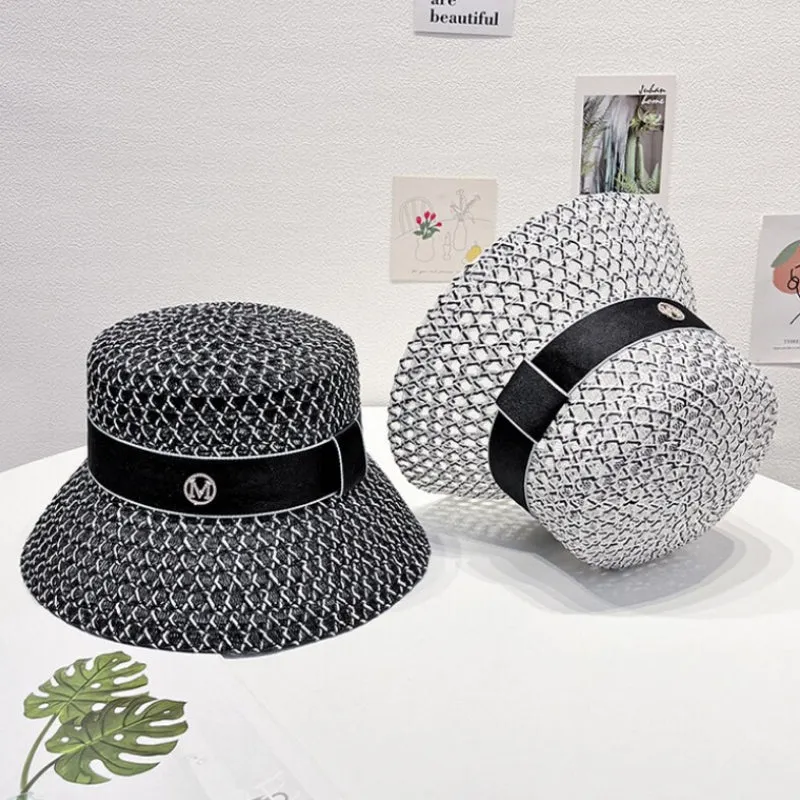 Fancy Breathable Short Brim Bucket Hats