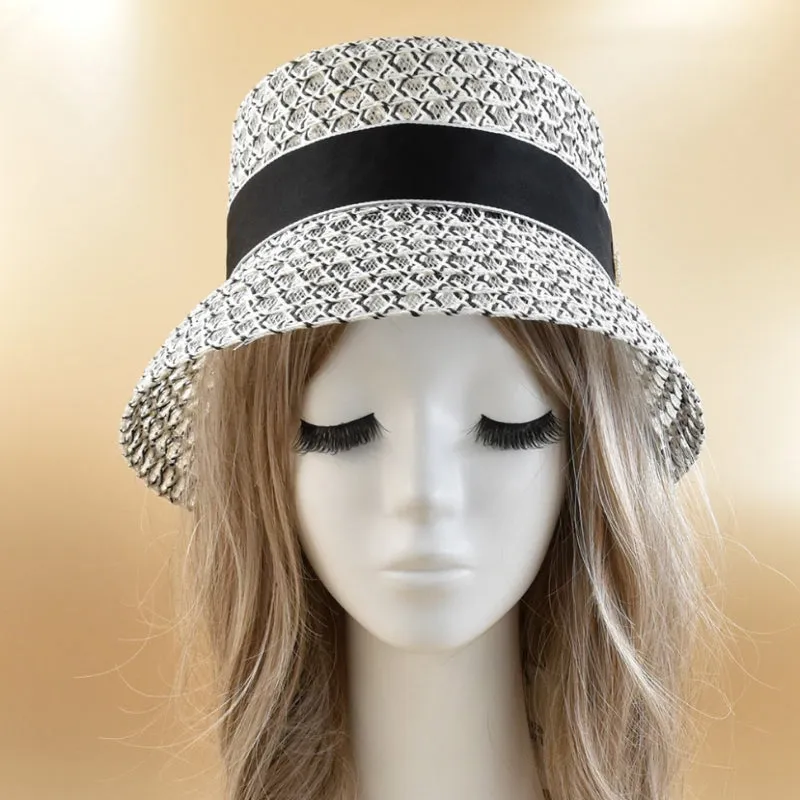 Fancy Breathable Short Brim Bucket Hats