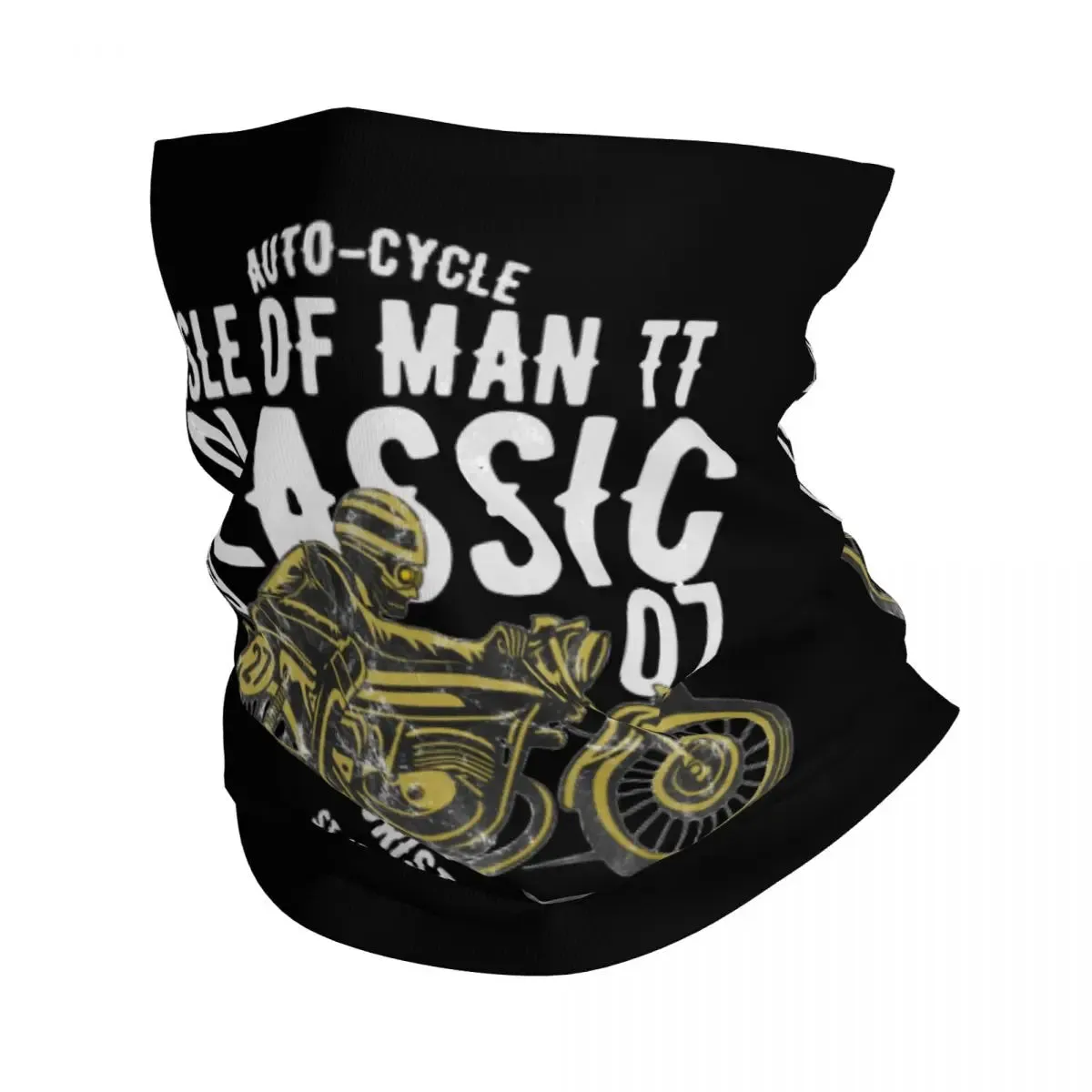 Isle Of Man TT Motorcycle Bandana Neck Gaiter