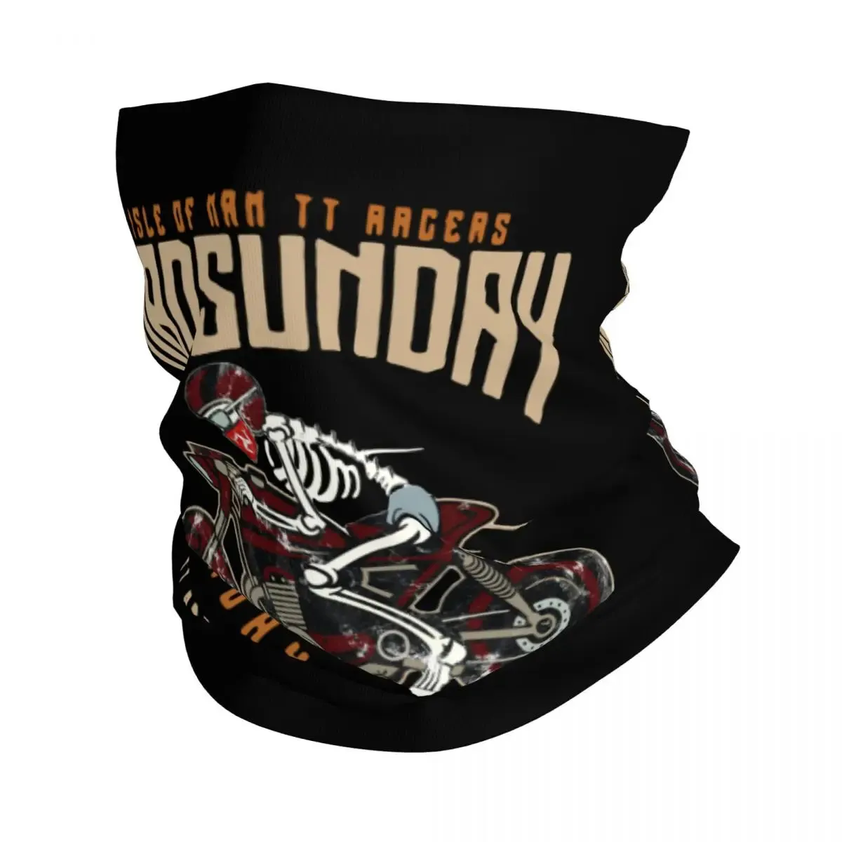 Isle Of Man TT Motorcycle Bandana Neck Gaiter