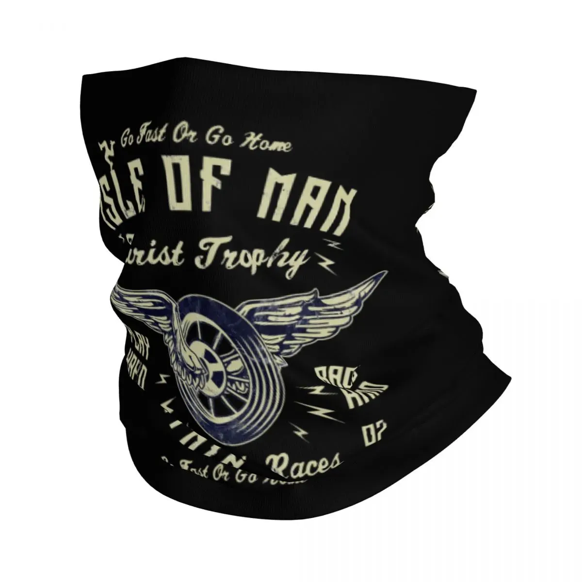 Isle Of Man TT Motorcycle Bandana Neck Gaiter