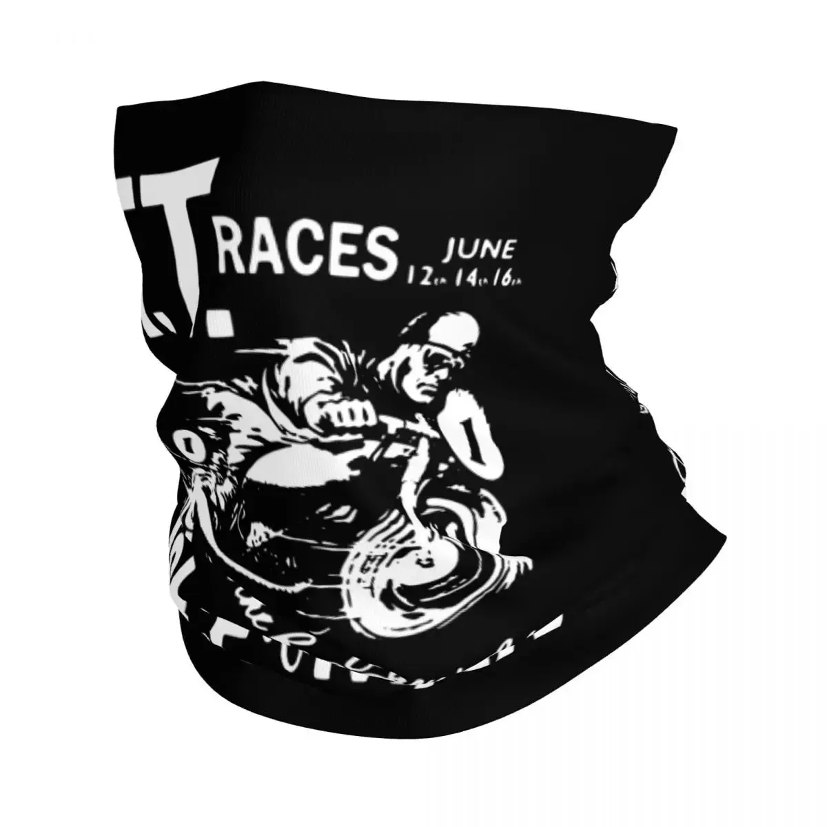 Isle Of Man TT Motorcycle Bandana Neck Gaiter