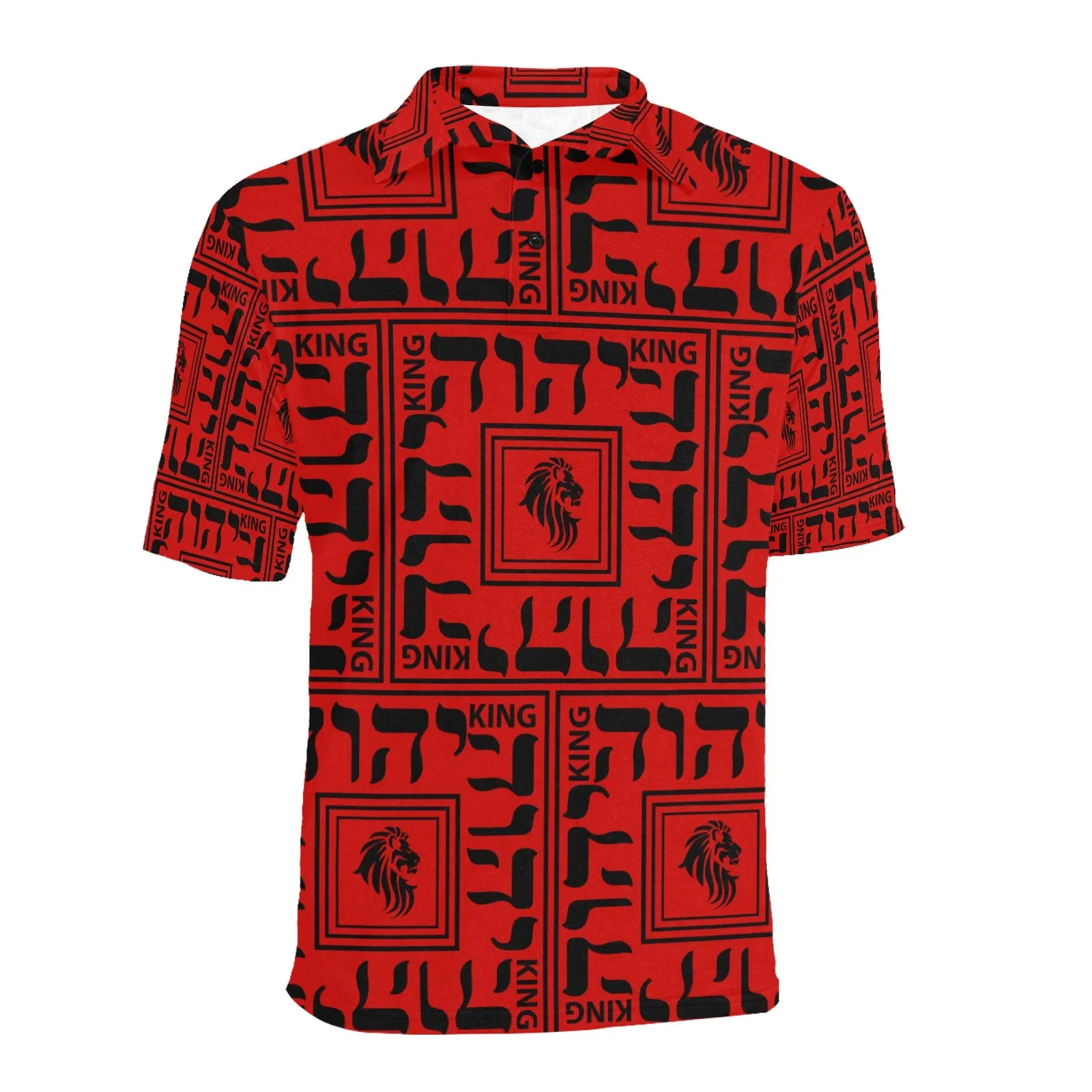 King YAHWEH Peak - Mens Polo Shirt