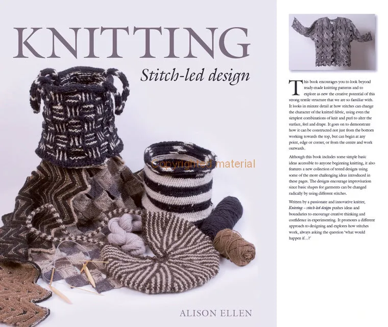 Knitting Stitch-led Design