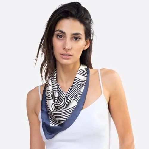Lightweight Multi-Striped Scarf