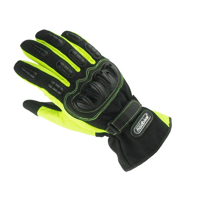 Motorcycle waterproof gloves keep warm in winter