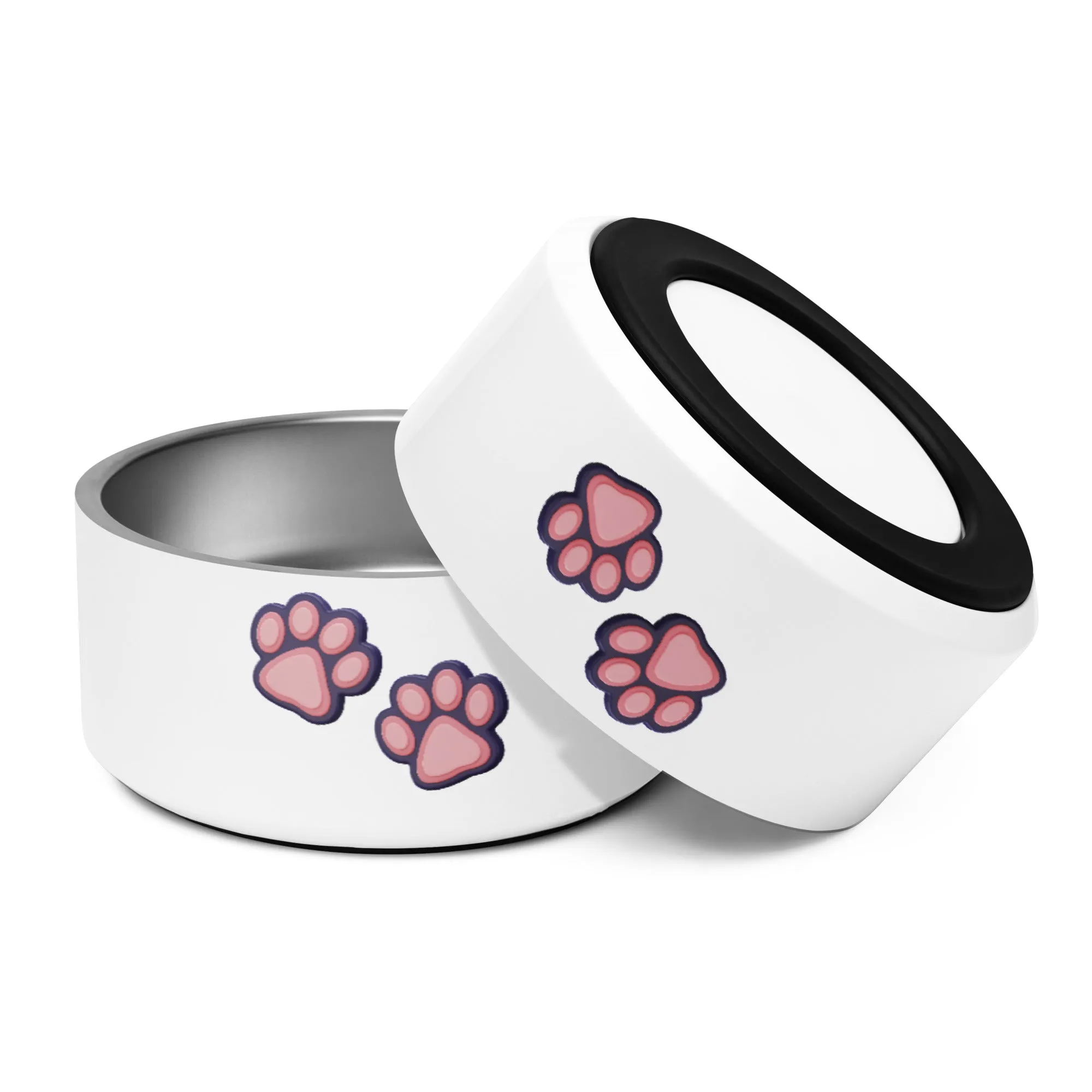 Pink Paws Pet bowl