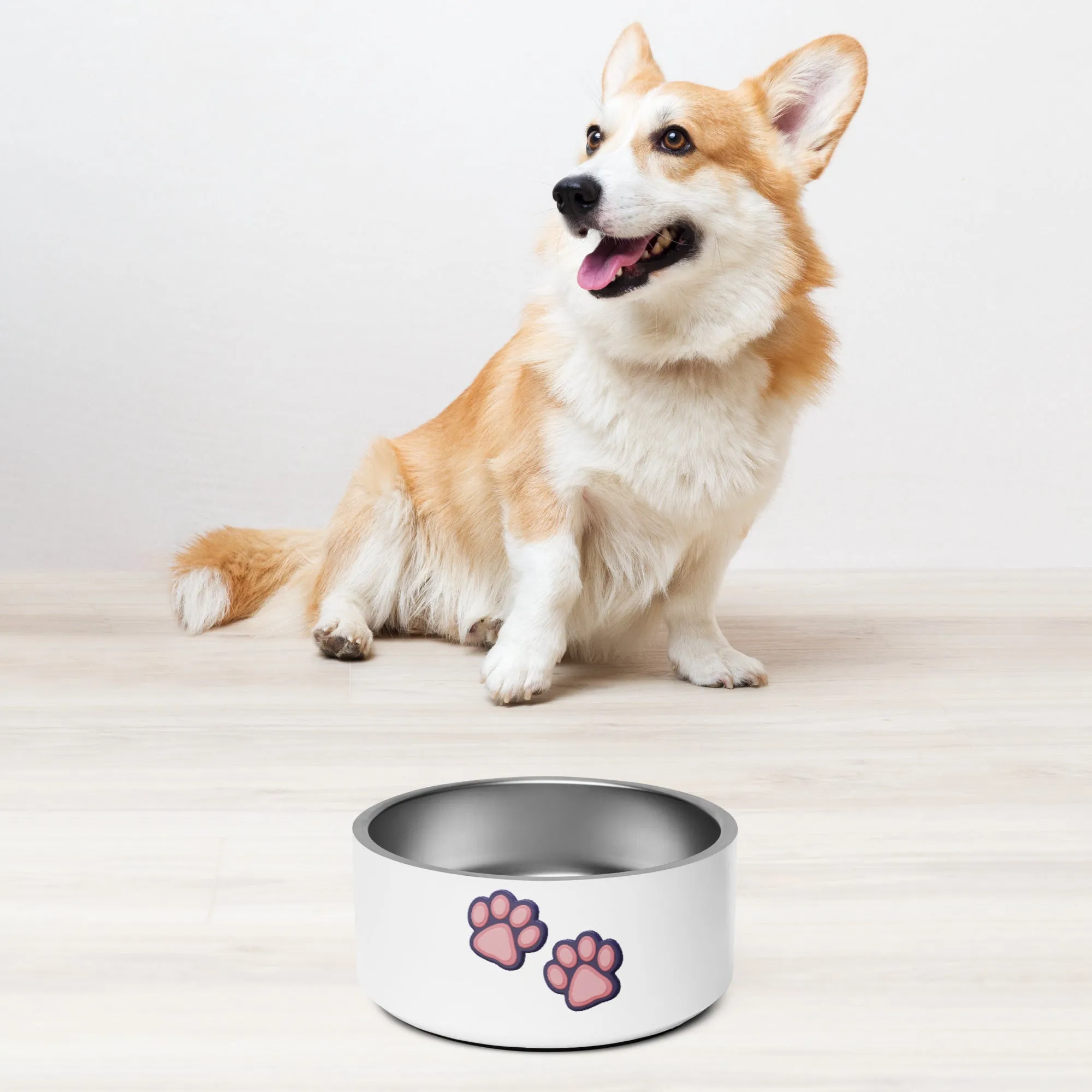 Pink Paws Pet bowl