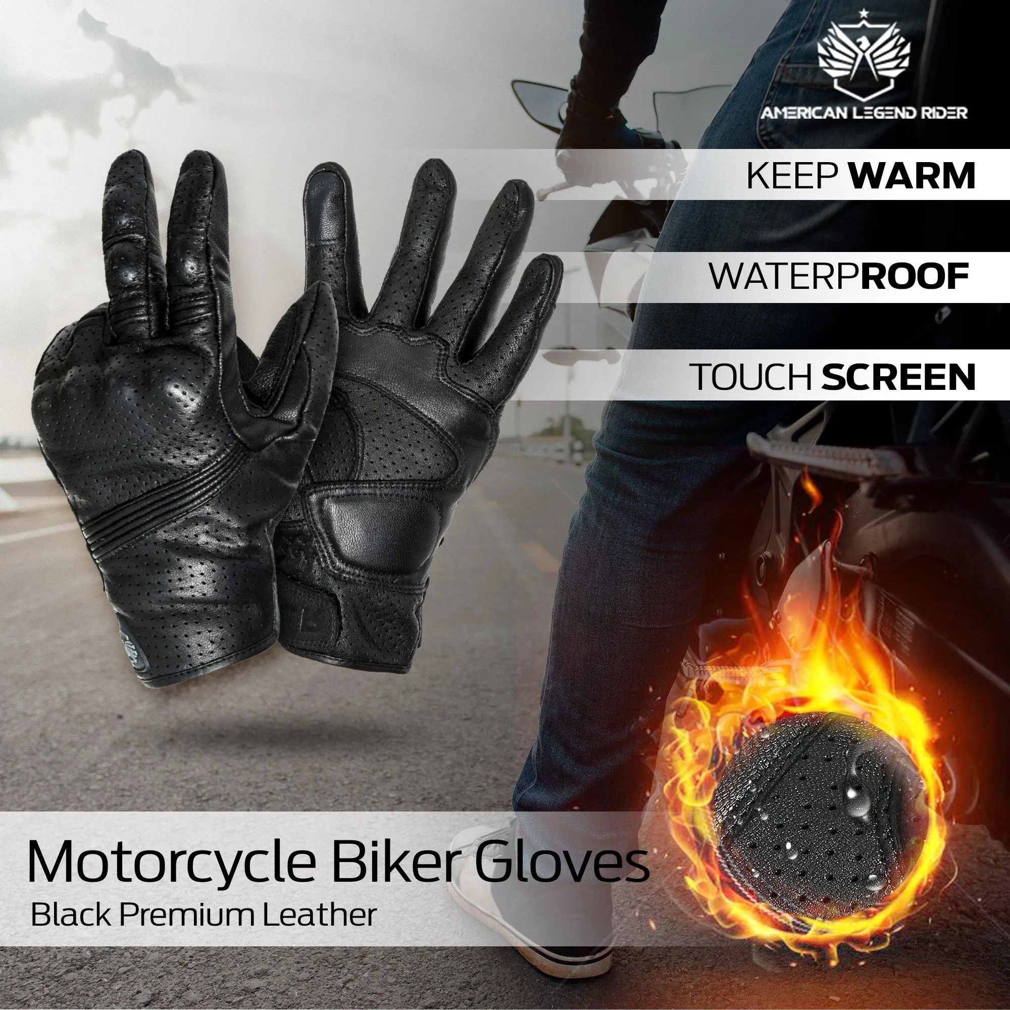 Premium Biker Gloves