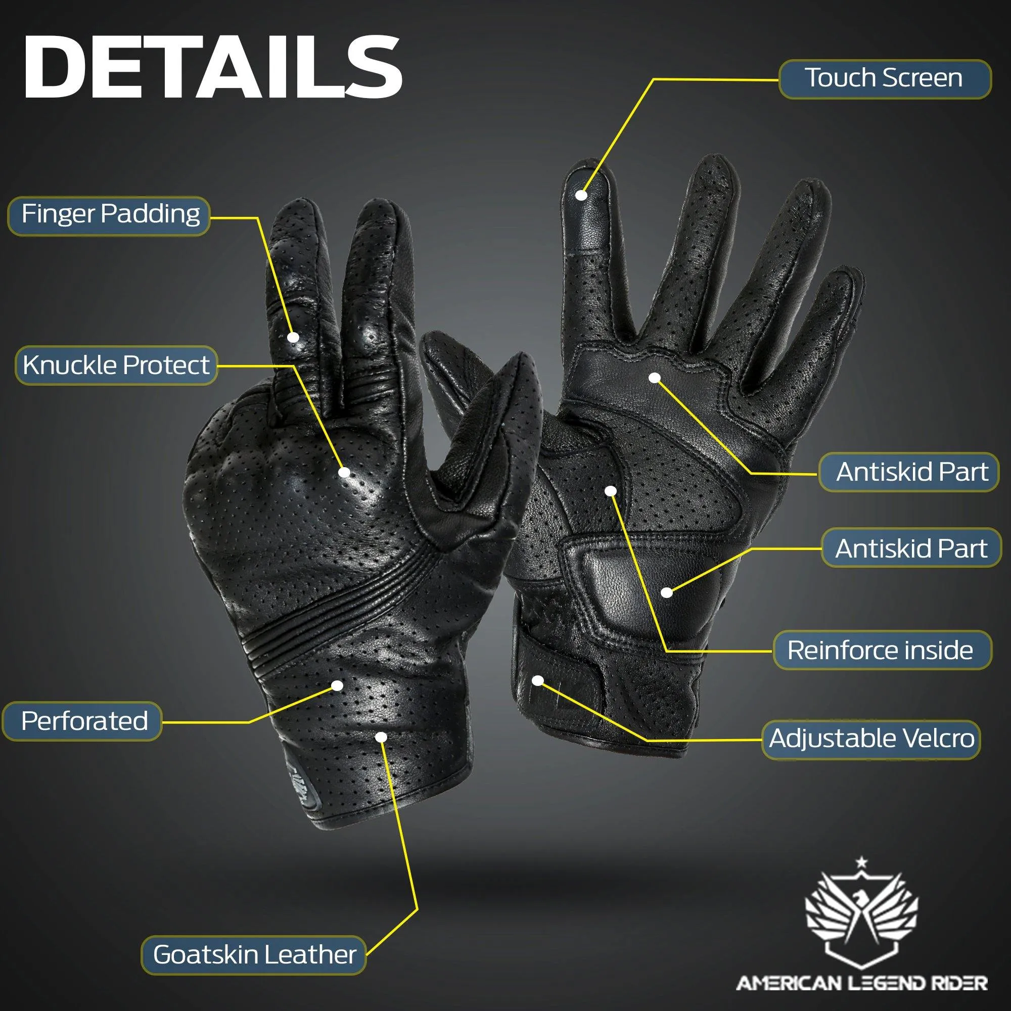 Premium Biker Gloves