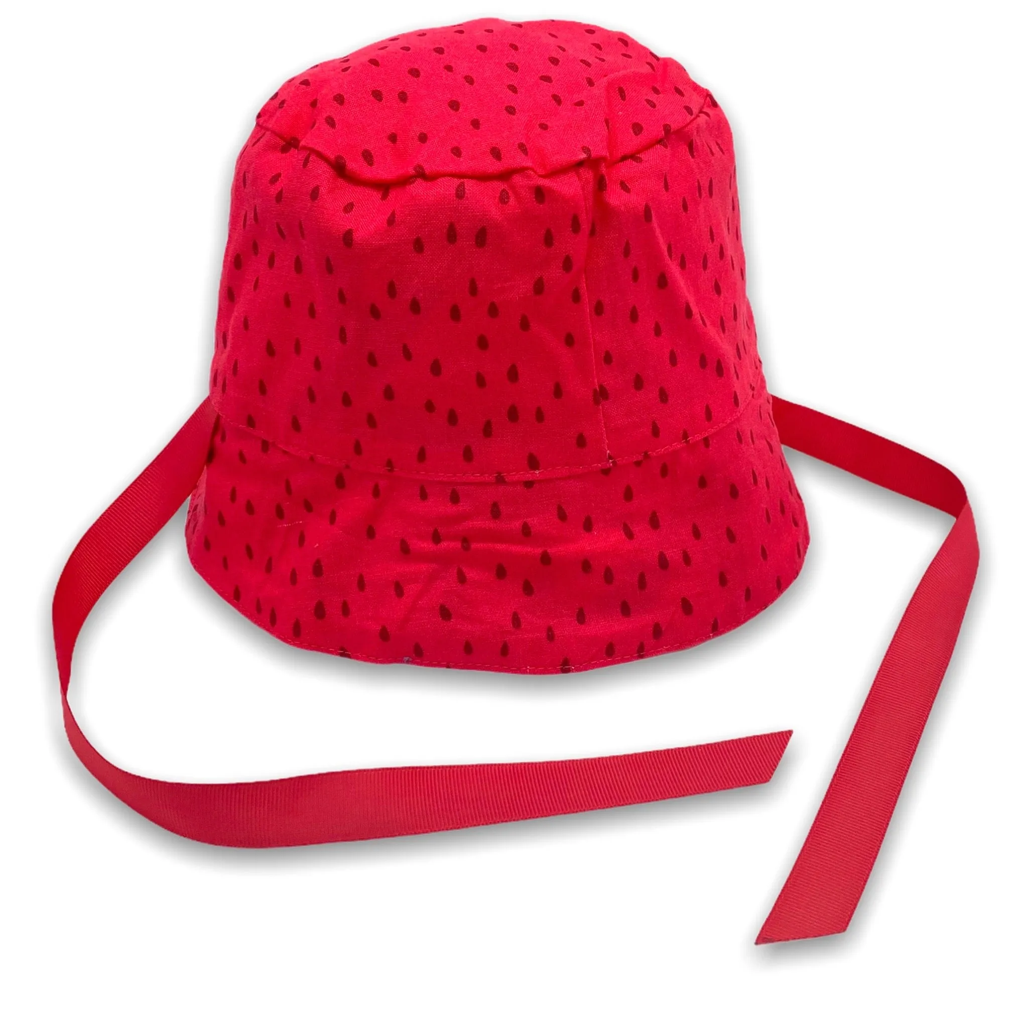 Reversible Sun Hat, Fruit Salad (Navy)