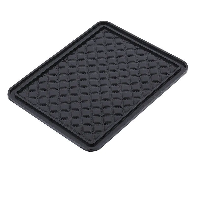 style: A - Lingge Car Anti Skid Mat Large Car Feather Creative