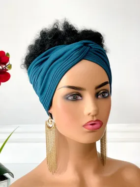 Teal Twist Headband
