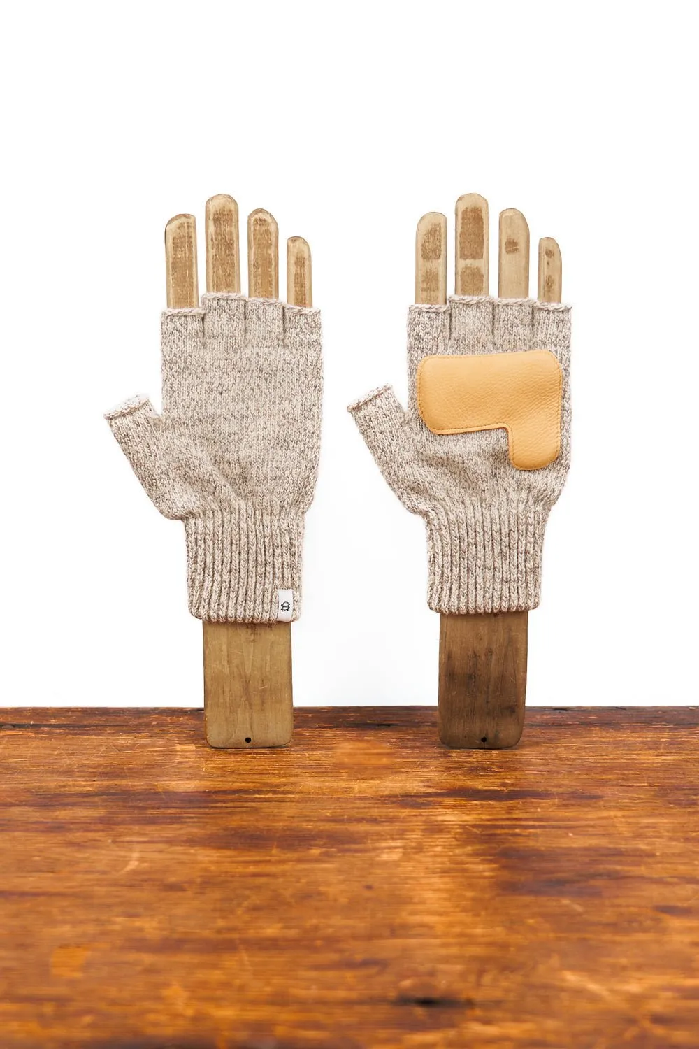 Upstate Stock -- Ragg Wool Fingerless Gloves