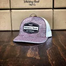 WHISKEY BENT TEXAS WHISKEY MAROON HAT